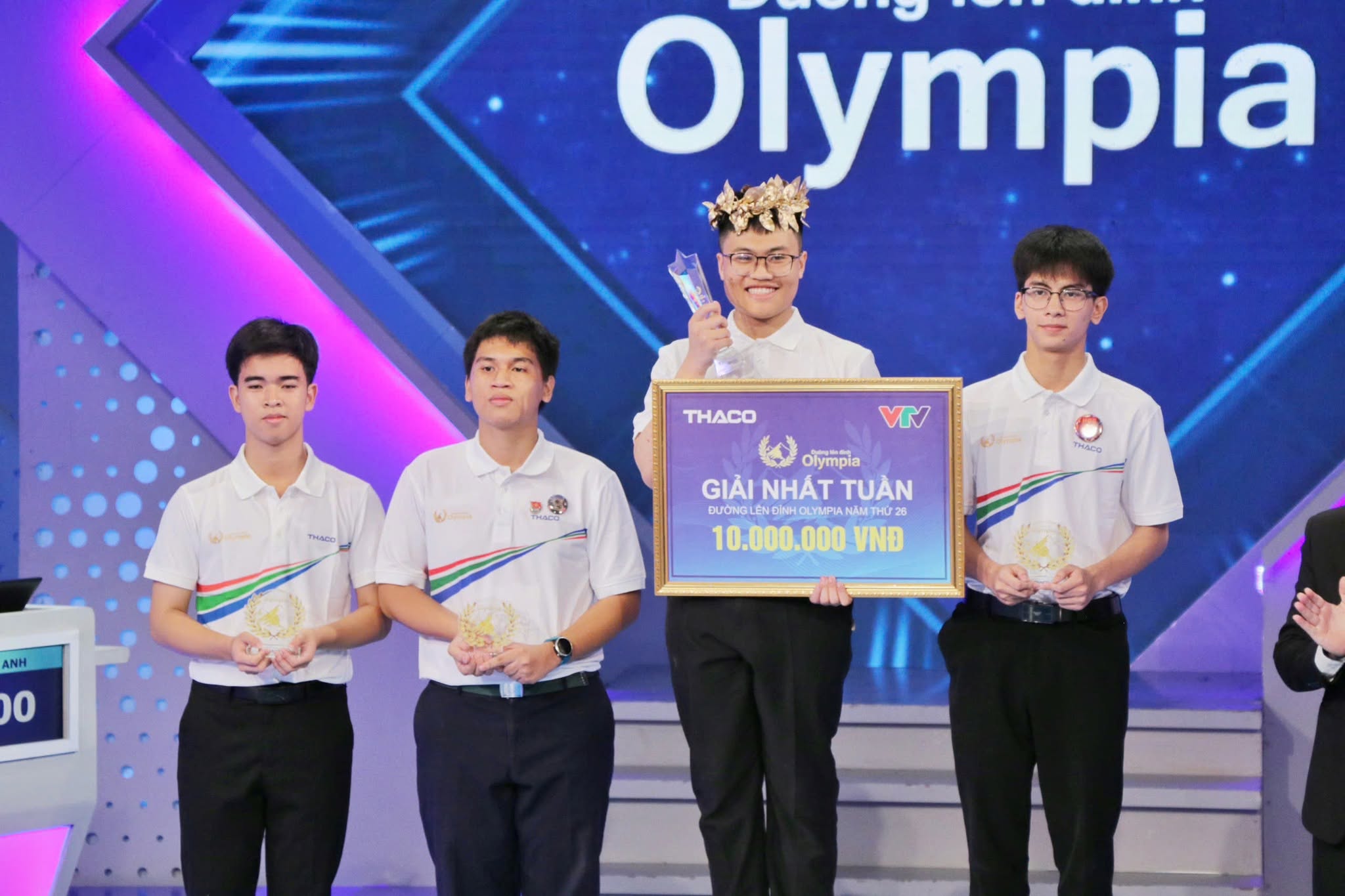 Hành trình đáng tự hào của Trương Khánh Huy tại Đường lên đỉnh Olympia năm thứ 26